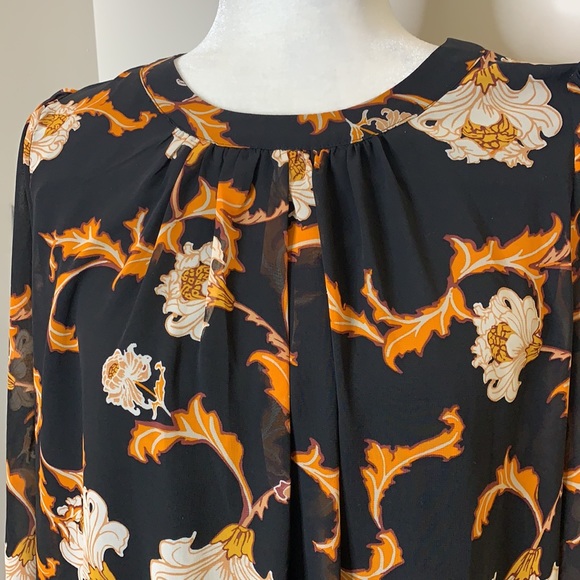 Fall floral dress - Picture 7 of 12